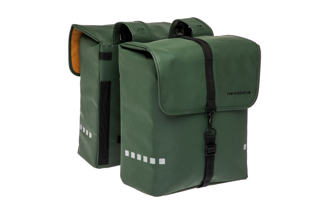 Newlooxs Odense Double 39L dubbele tas groen