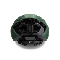 Wielrenhelm Cuora groen/zwart maat L-XL